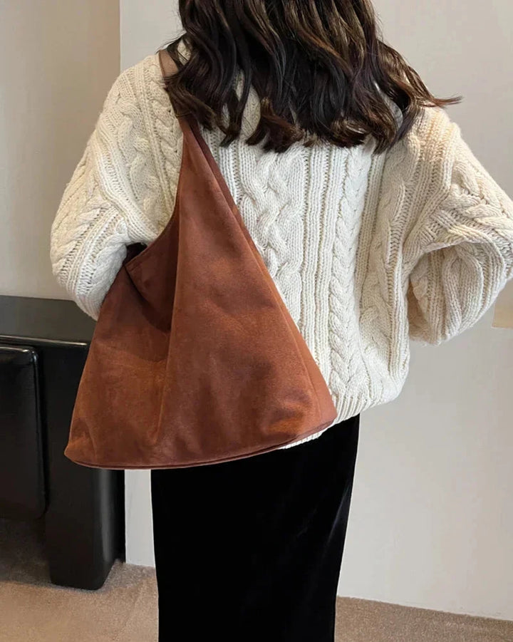 Hannah – Suede Shoulder Bag