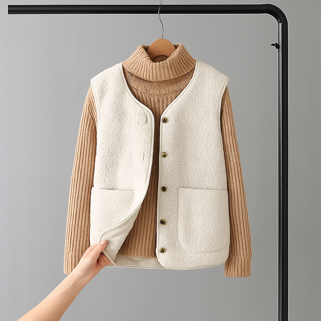 Élodie – Classic Knit Cardigan