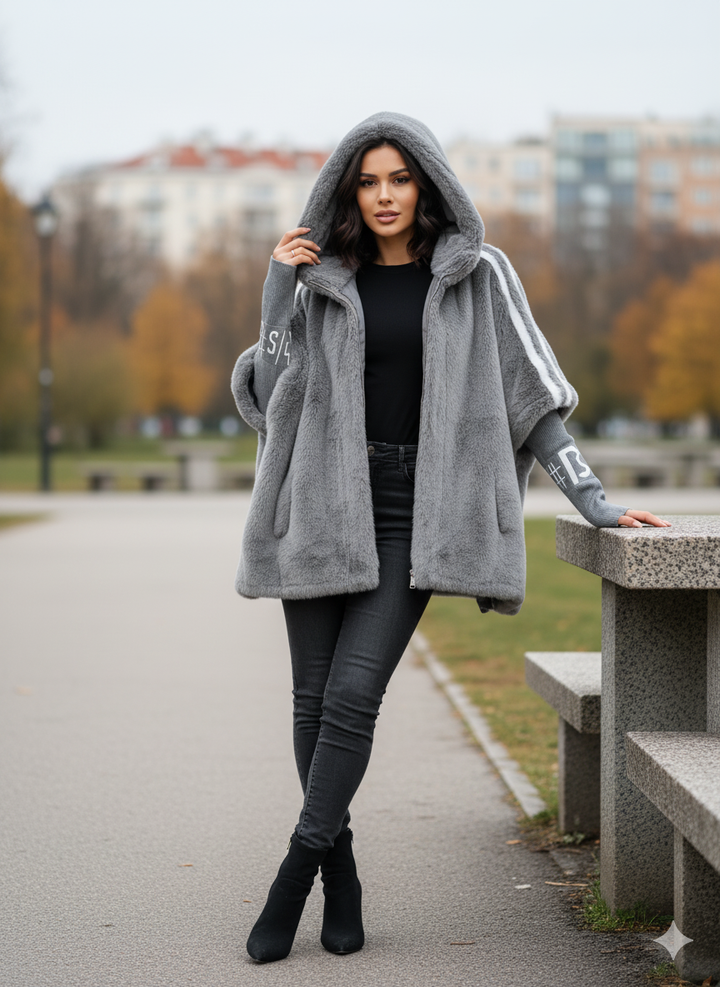Adeline – Faux Fur Coat