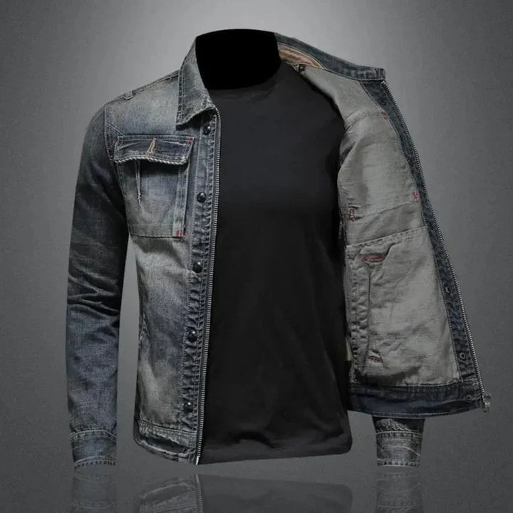 Derek – Denim Jacket with Classic Edge