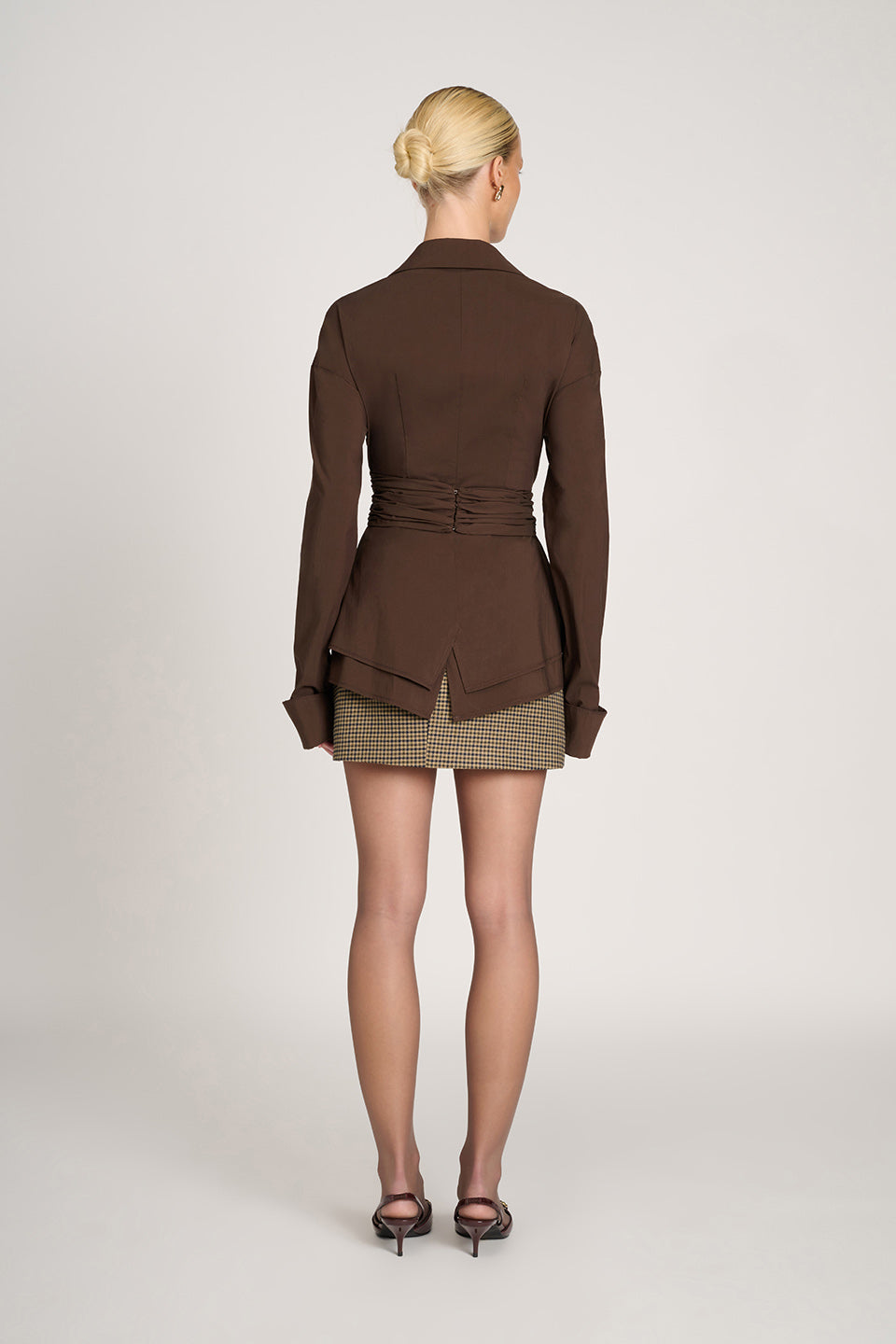 Harper – Sculpted Wrap Shirt