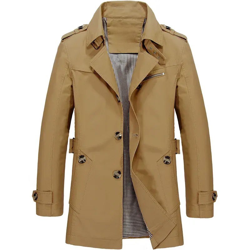 Declan – Classic Tailored Overcoat