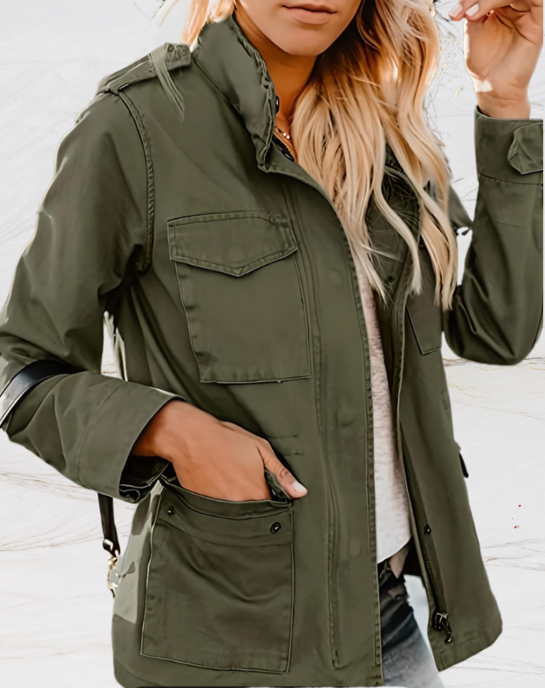 Greta – Relaxed Utility Jacket