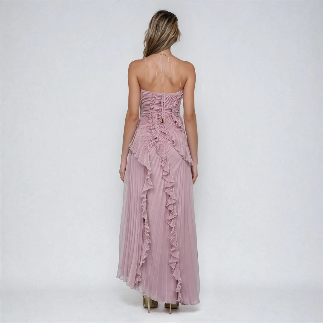 Hailey – The Lilac Pleated Dress