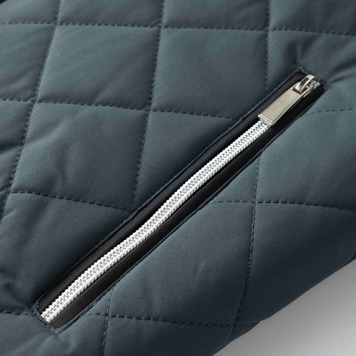 Michael - Diamond Pattern Fleece Lined Jacket