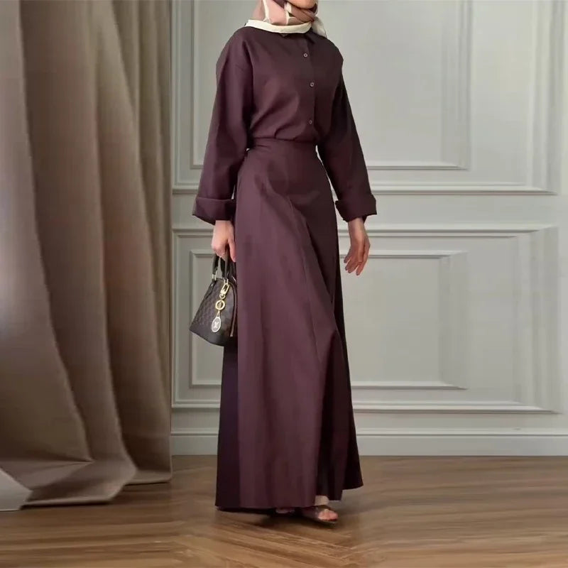 Anaya – Modest Flow Maxi Dress