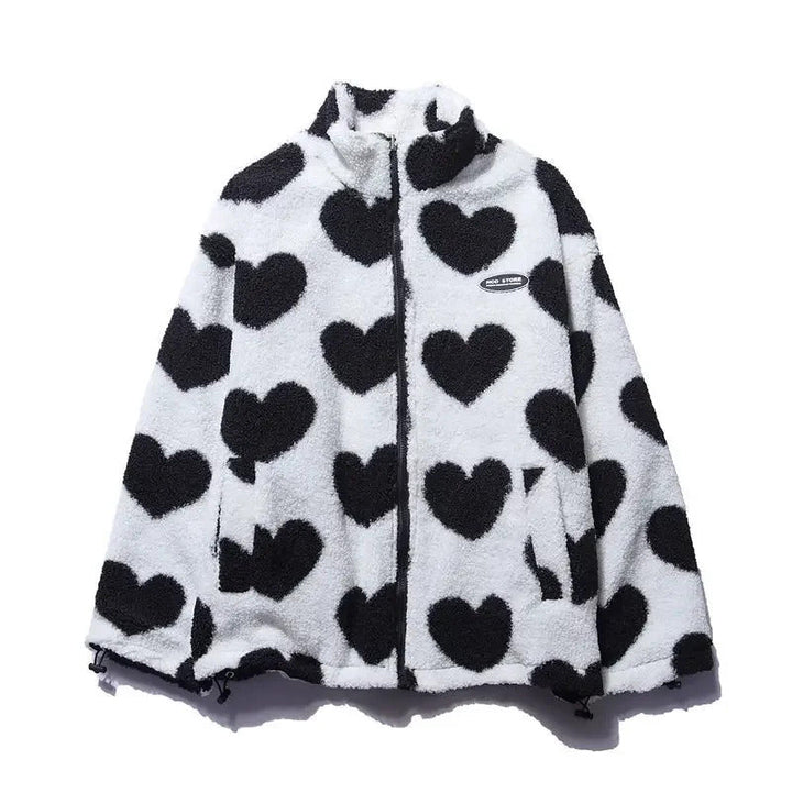 Katharina – Reversible Heart Jacket