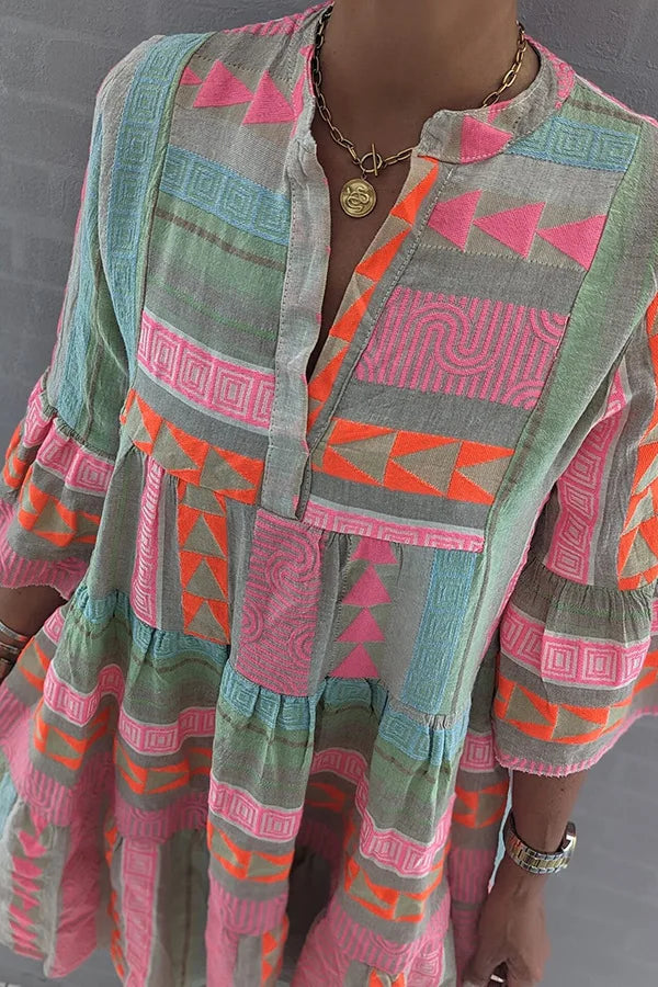 Lena – Vibrant Summer Day Dress