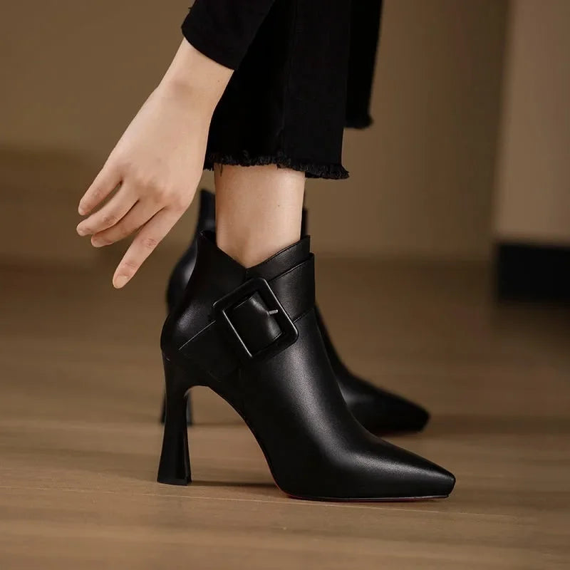 Aveline – Buckle Ankle Boots