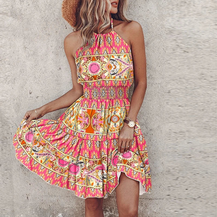 Ava – Playful Printed Mini Dress