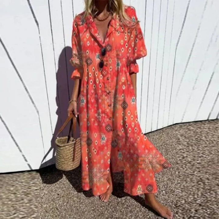 Charlotte - Graceful Floral Dress
