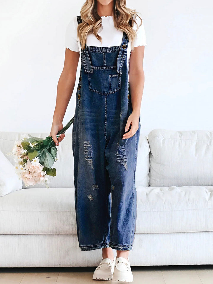 Naomi – Vintage Denim Overalls