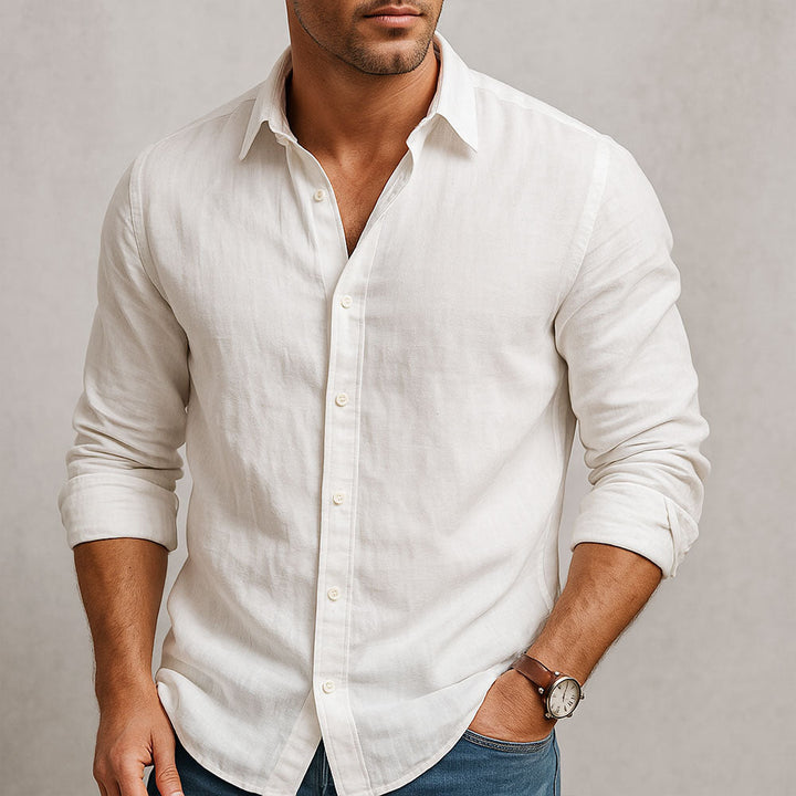 Grayson – Refined Long-Sleeve Polo