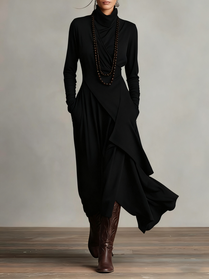 Harper – Asymmetric Maxi Dress