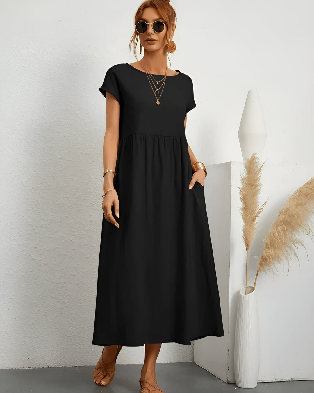 Claire – Effortless Elegance Day Dress
