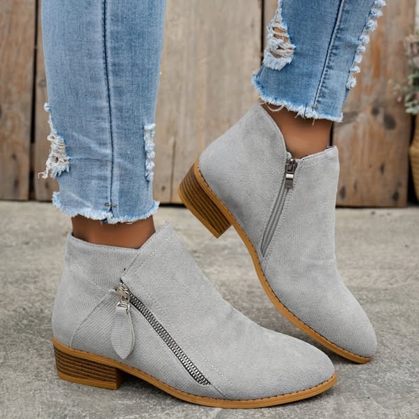Elodie – Vintage Touch Ankle Boots
