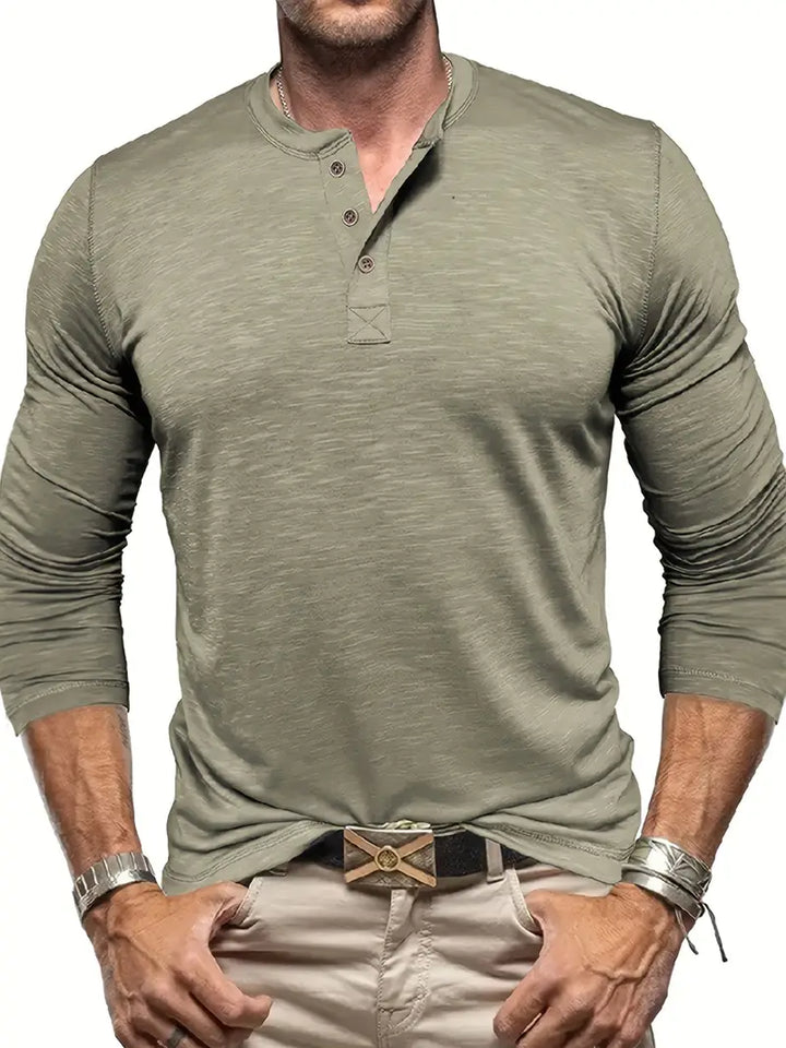 Miles – Timeless Henley Long Sleeve