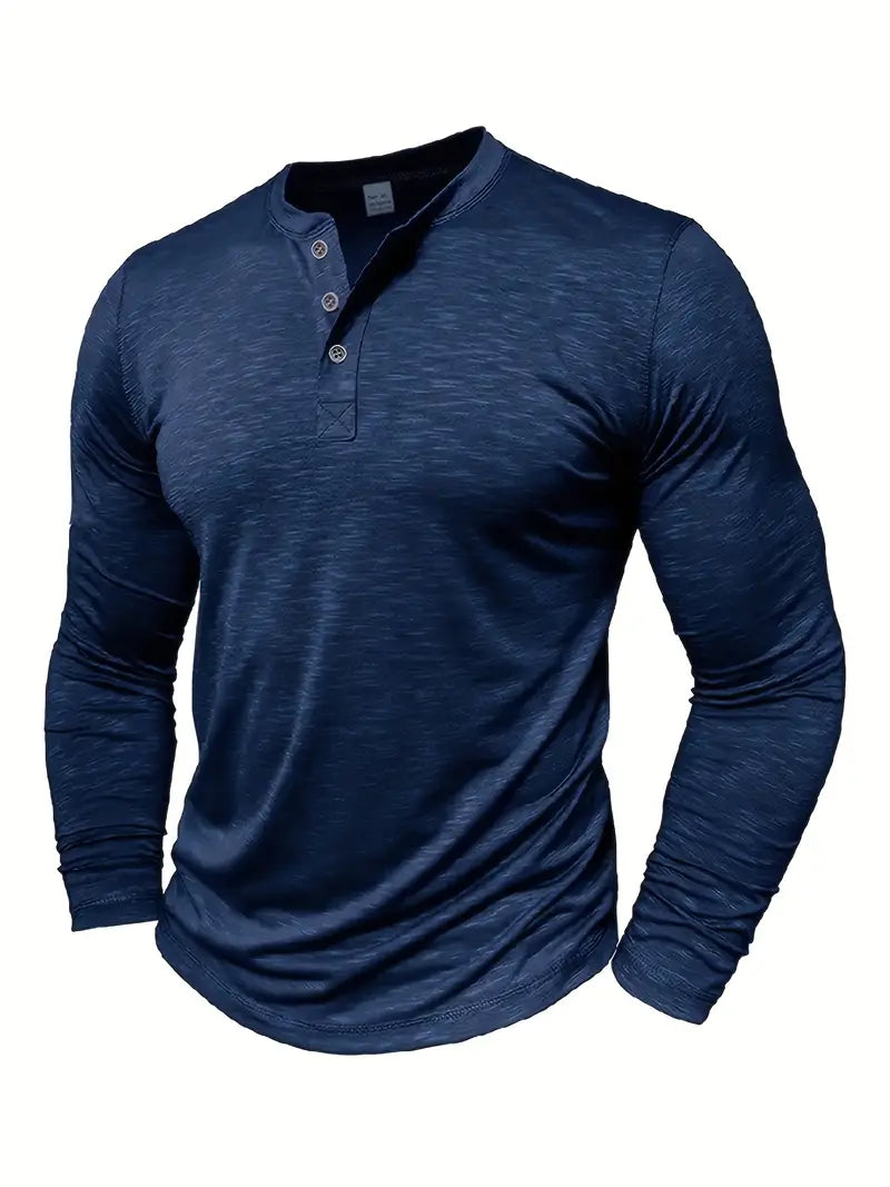 Miles – Timeless Henley Long Sleeve