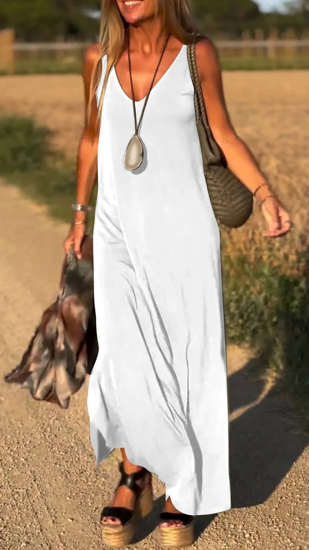 Sierra – Effortless Boho Maxi Dress