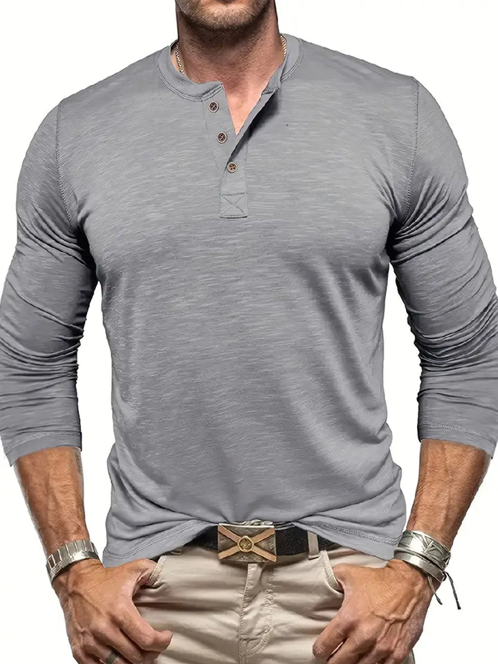 Miles – Timeless Henley Long Sleeve