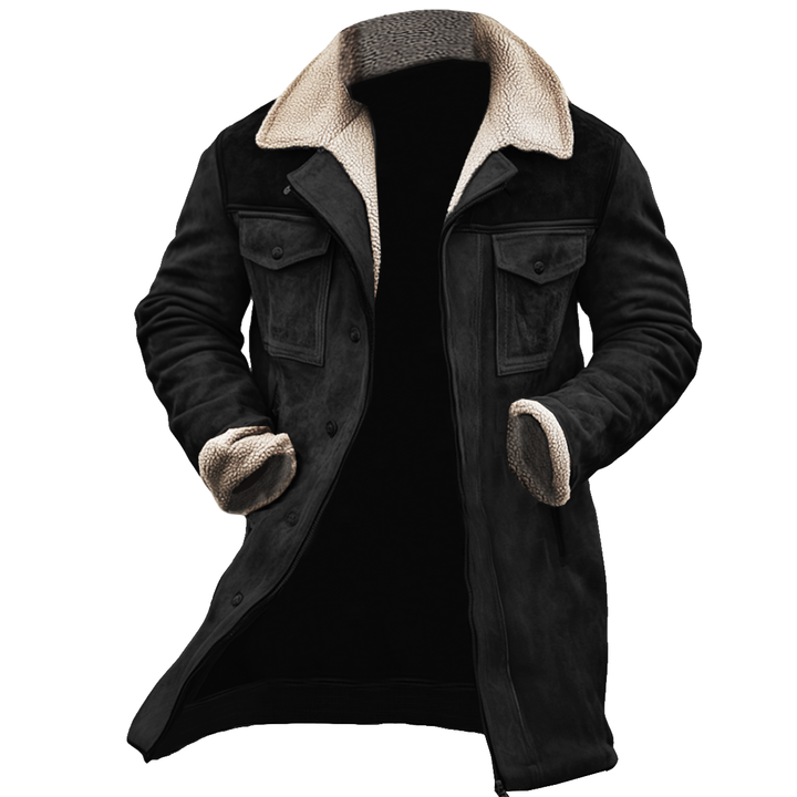 Colton – Shearling-Collar Winter Coat