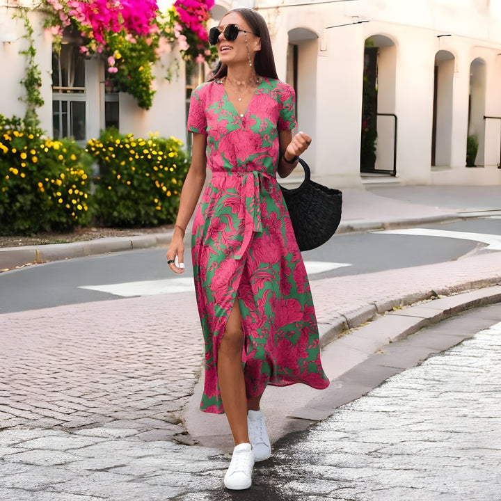 Rachel – Wrap-Style Everyday Dress