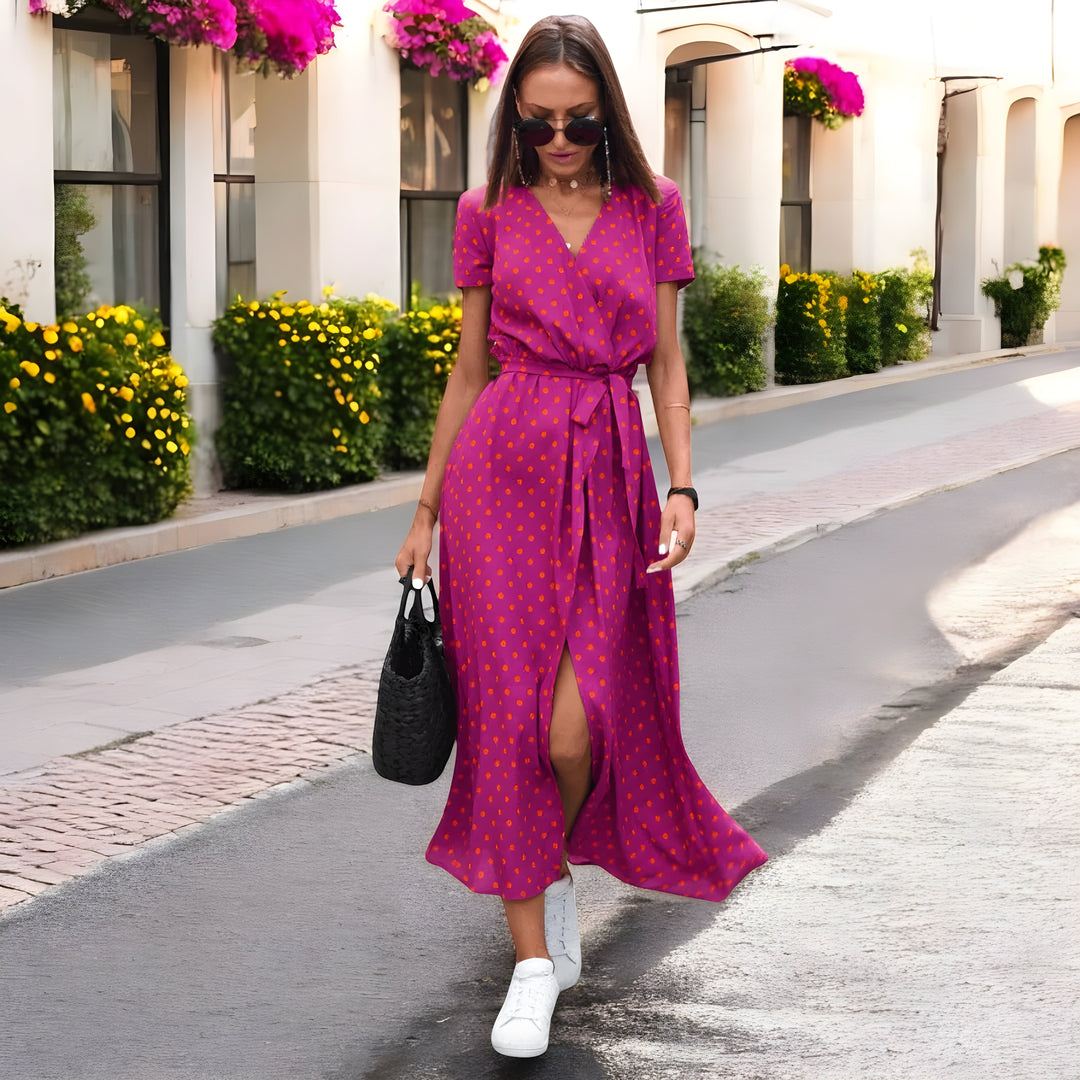 Rachel – Wrap-Style Everyday Dress