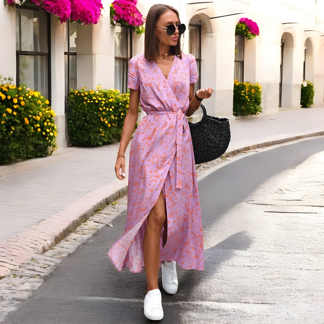 Rachel – Wrap-Style Everyday Dress
