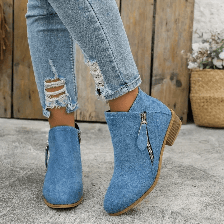Elodie – Vintage Touch Ankle Boots