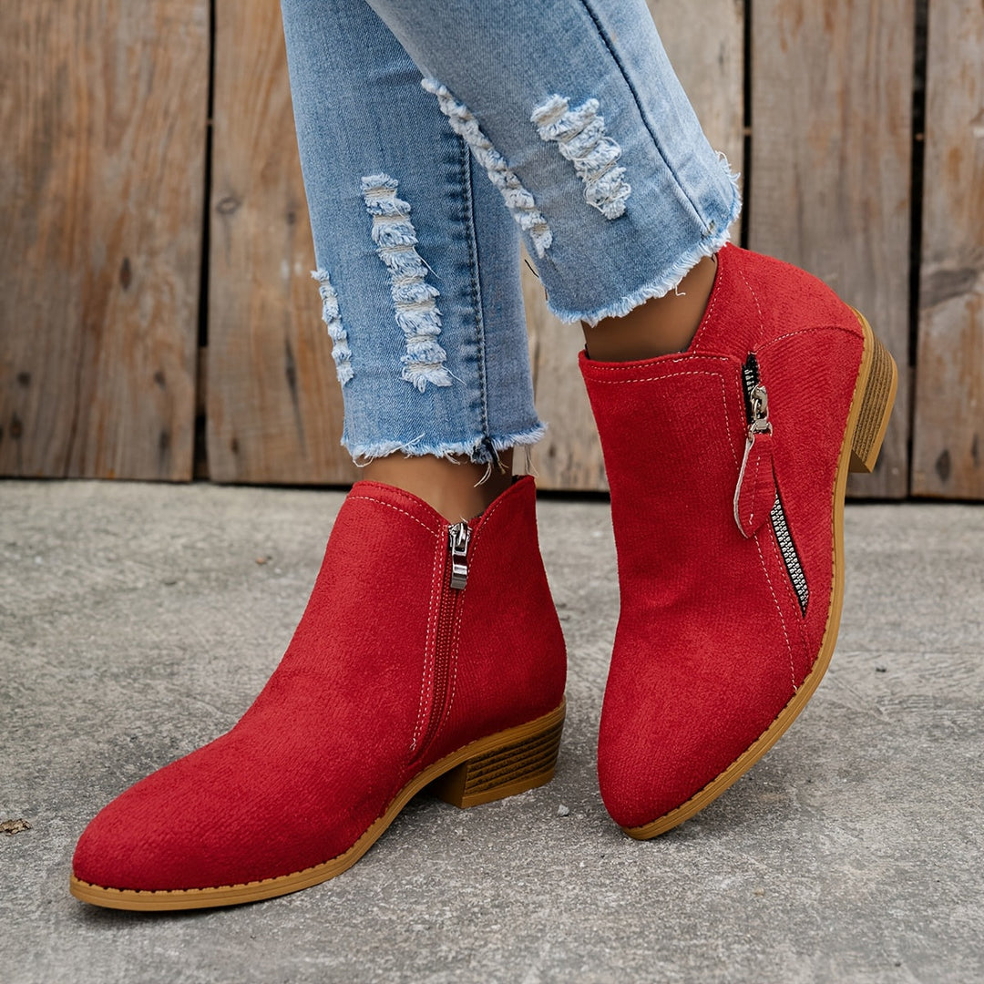 Selena – All-Weather Zip Boots