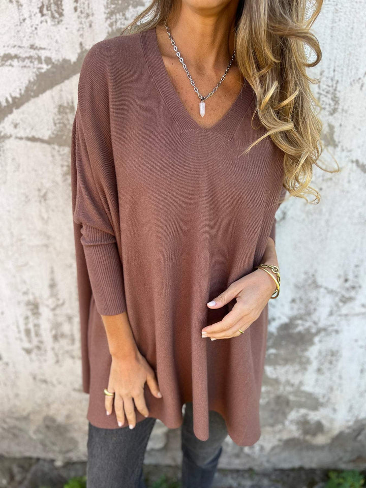 Veronika – V-Neck Sweater