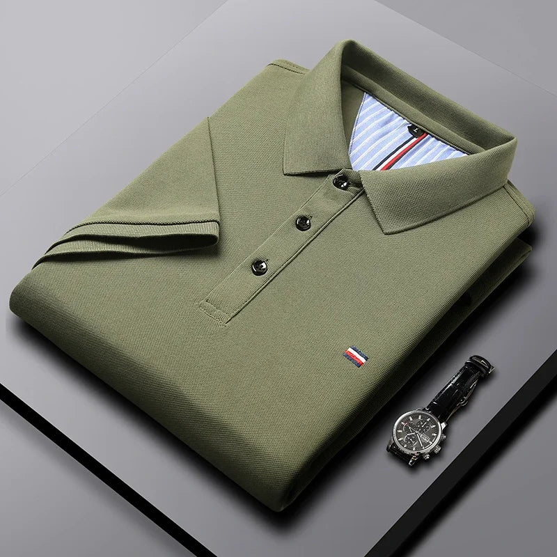 Elliot – Relaxed Polished Polo