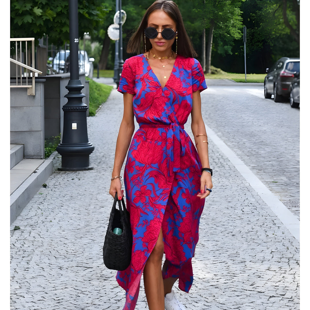 Rachel – Wrap-Style Everyday Dress