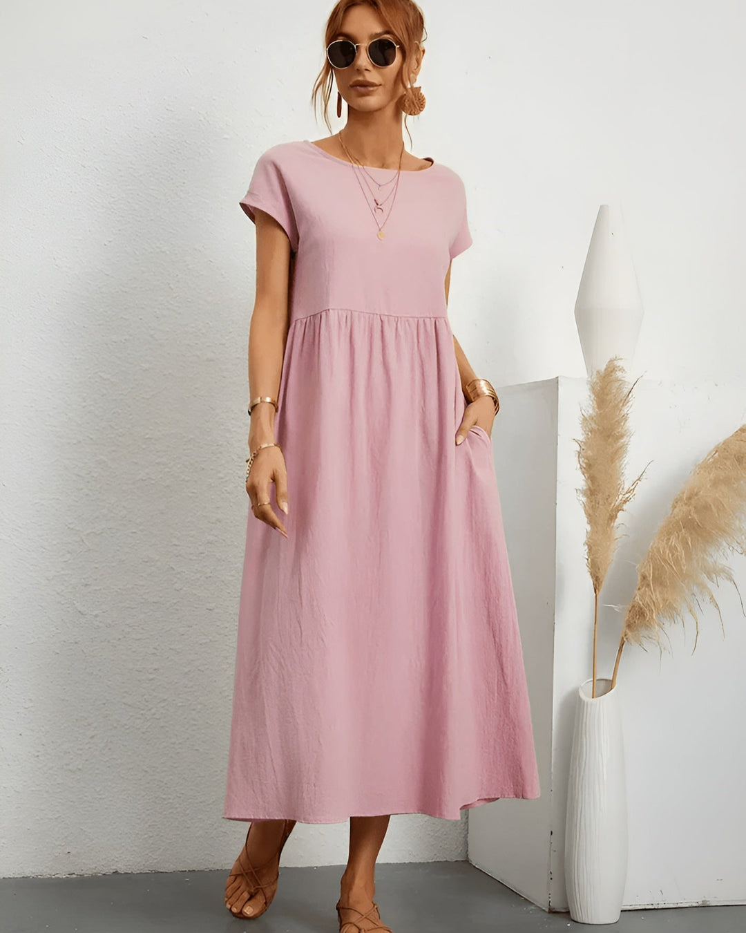 Claire – Effortless Elegance Day Dress