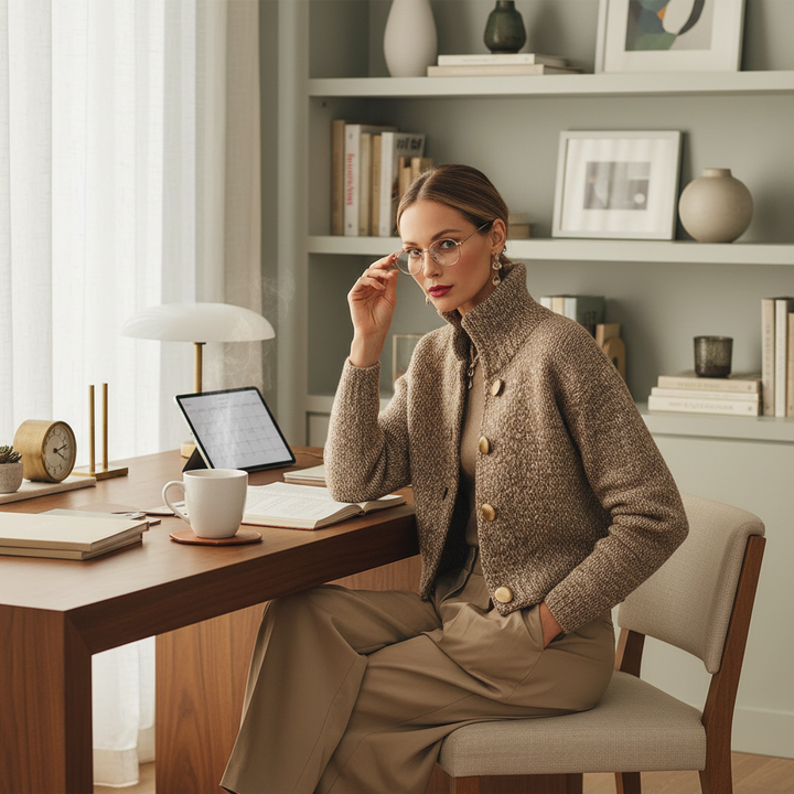 Elodie – Chic Cropped Jacket