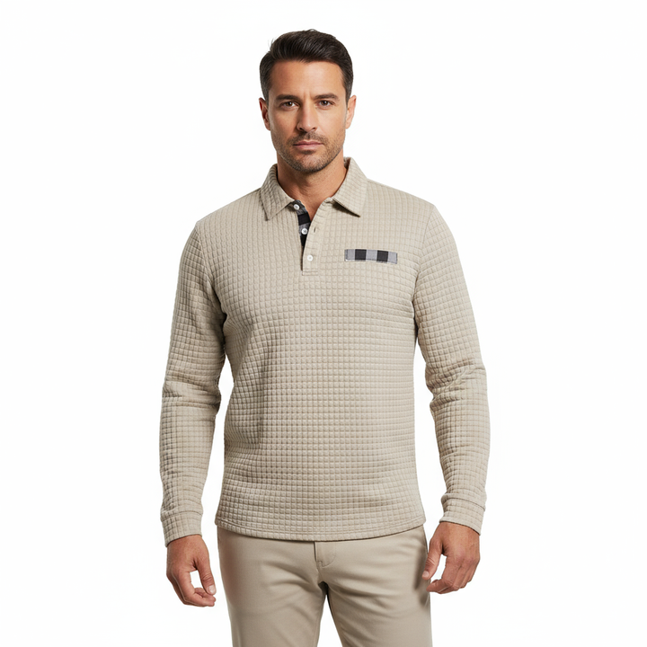 Colton – Casual Long Sleeve Button-Up