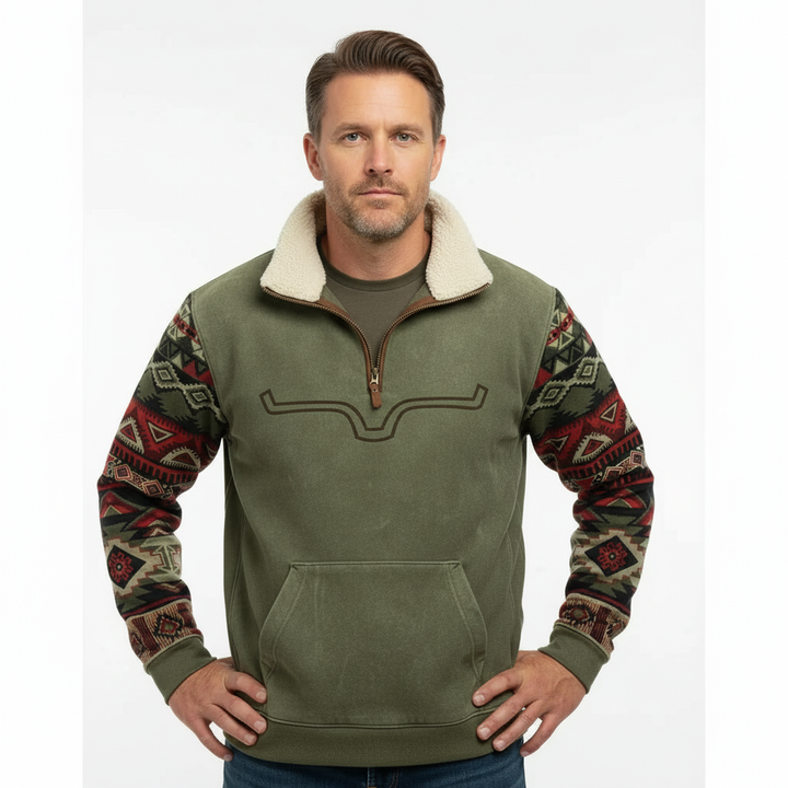 Gisbert – Half-Zip Sweater with Modern Edge