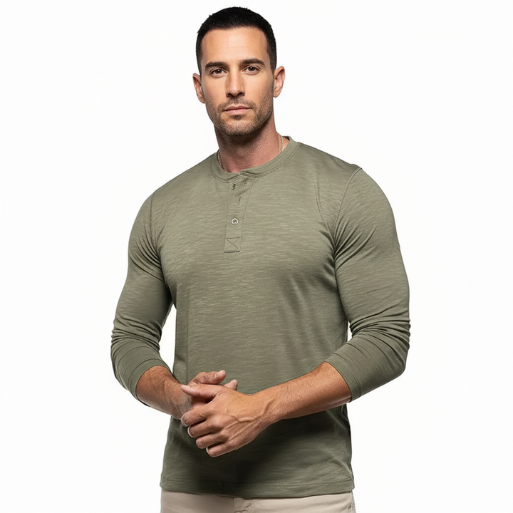 Miles – Timeless Henley Long Sleeve