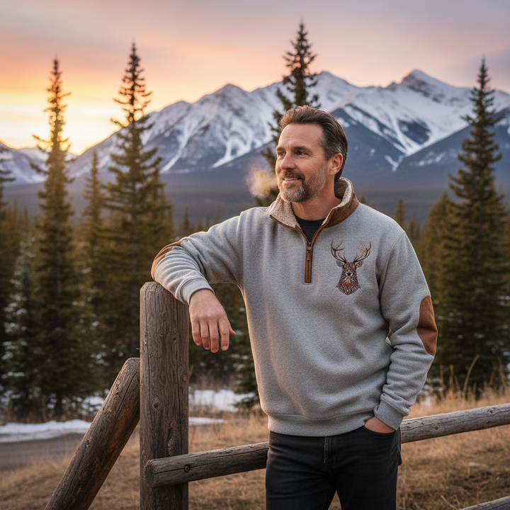 Christos – Quarter-Zip Sweater