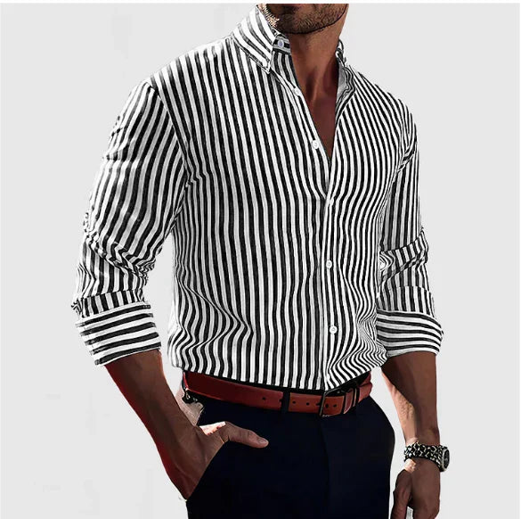 Dorian – Striped Confidence Shirt