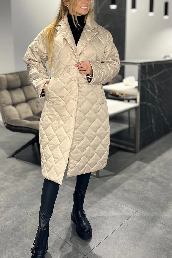 Sloane – Reversible Quilted Coat