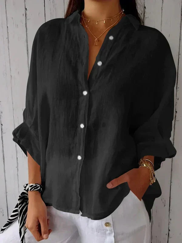 Hannah – Timeless Button-Up Shirt