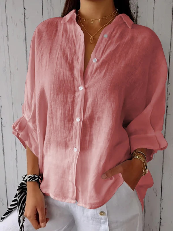 Hannah – Timeless Button-Up Shirt