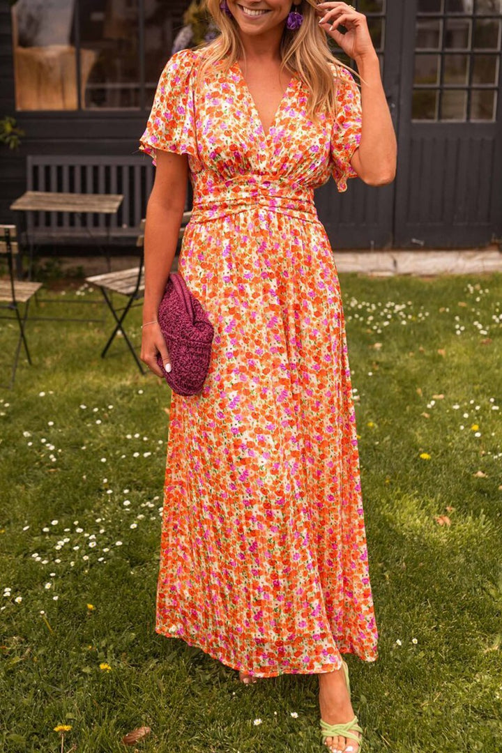 Christina – Long Floral Maxi Dress