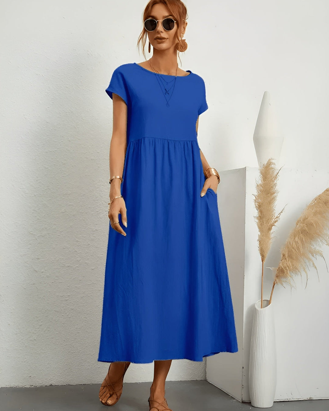 Claire – Effortless Elegance Day Dress