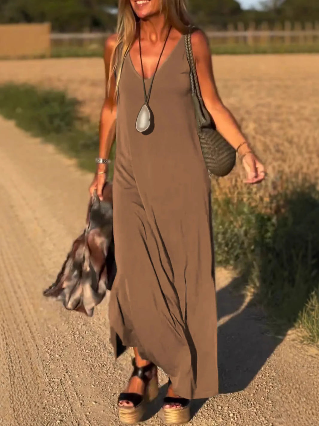 Sierra – Effortless Boho Maxi Dress