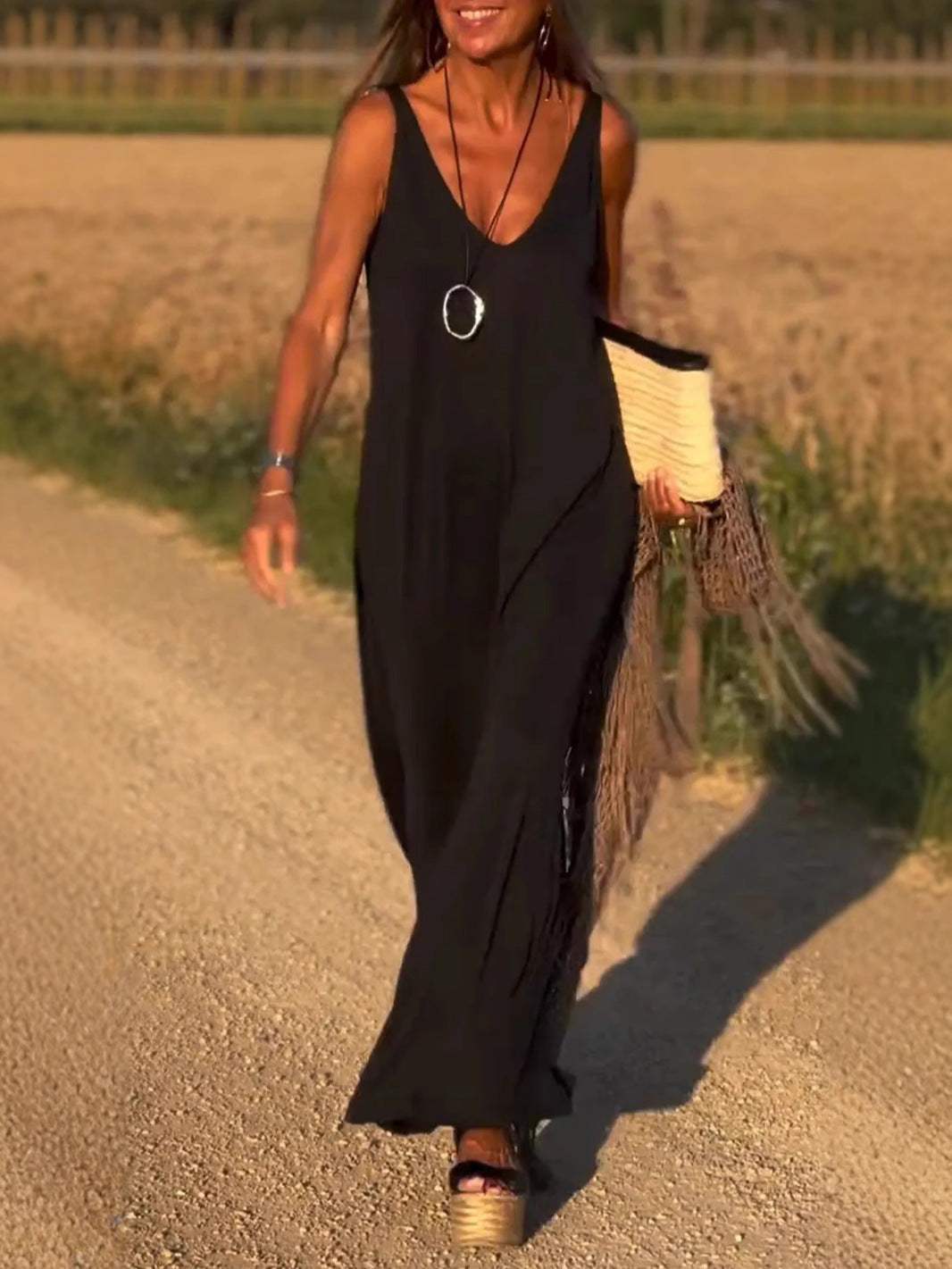 Sierra – Effortless Boho Maxi Dress