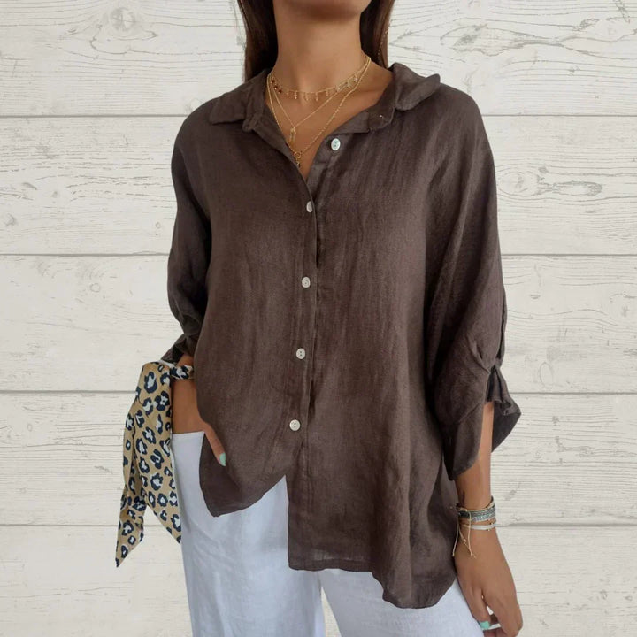 Hannah – Timeless Button-Up Shirt