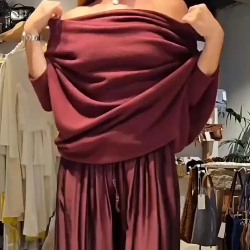 Emily – Off-Shoulder Elegant Set