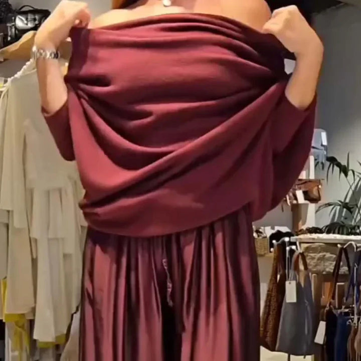 Emily – Off-Shoulder Elegant Set